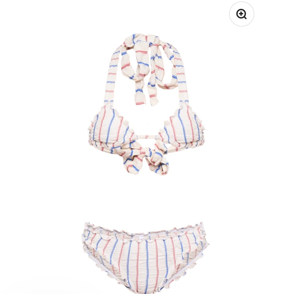 Moonday Swimsuit - red white and blue